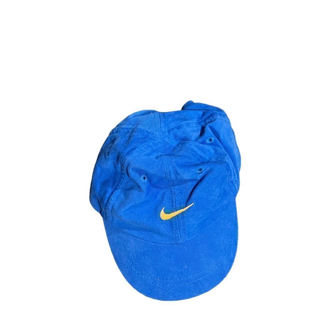 Nike infant hat‎ in blue and yellow one size